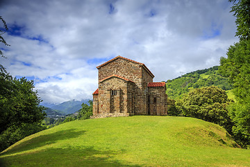 Image showing Church of Santa Cristina de Lena Oviedo 