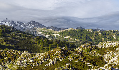 Image showing peaks europe