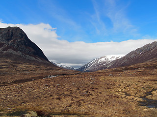 Image showing Lairig Ghru, Cairngorms, Scotland in may