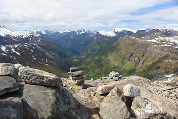 Image showing Geiranger