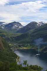 Image showing Geiranger