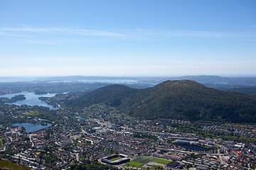 Image showing Bergen, the old Hanseatic town