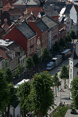 Image showing Bergen, the old Hanseatic town