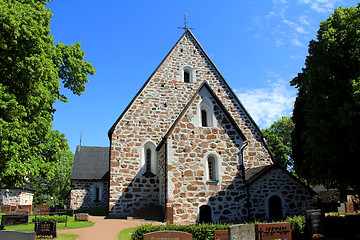 Image showing Vehmaa Church, Finland