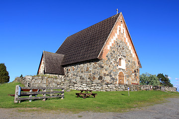 Image showing St Olafs Church, Tyrvaa Sastamala, Finland