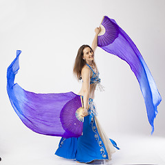 Image showing belly dancer woman