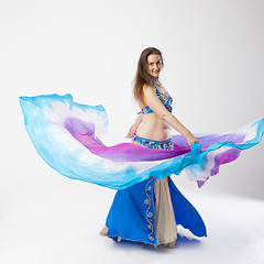 Image showing belly dancer woman