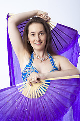 Image showing belly dancer woman