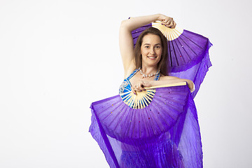 Image showing belly dancer woman