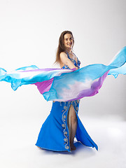 Image showing belly dancer woman