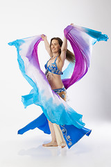 Image showing belly dancer woman