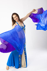 Image showing belly dancer woman