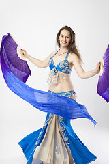 Image showing belly dancer woman