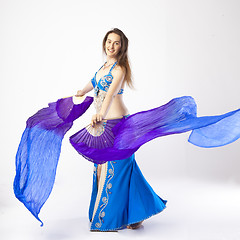 Image showing belly dancer woman