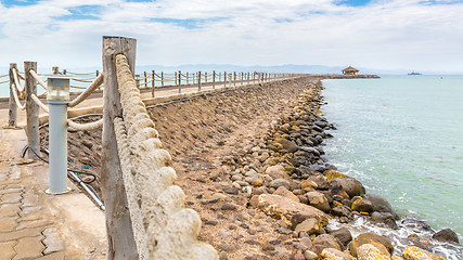 Image showing Red sea shores