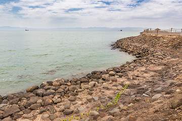 Image showing Red sea shores