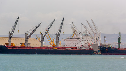 Image showing Ship on Djibouti port