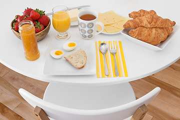 Image showing Breakfast is ready