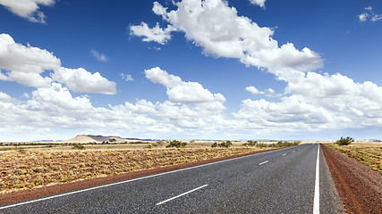 Image showing road to horizon