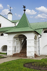 Image showing The entrance of the Bishop's chambers in Suzdal