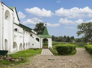 Image showing Ancient buildings in the city of Suzdal. Russia