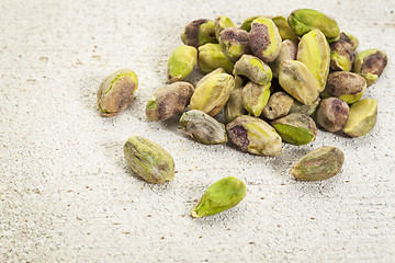 Image showing raw pistachio nuts 