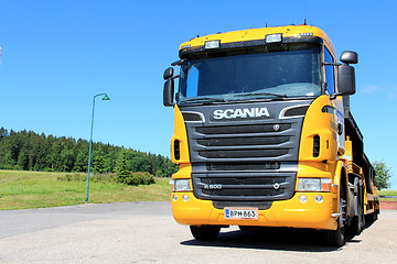 Image showing Scania R500 Vehicle Carrier Truck