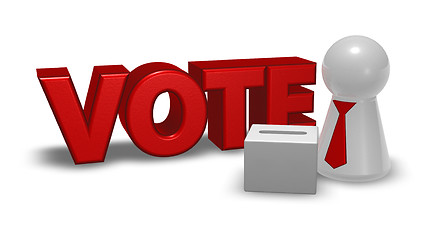 Image showing vote box