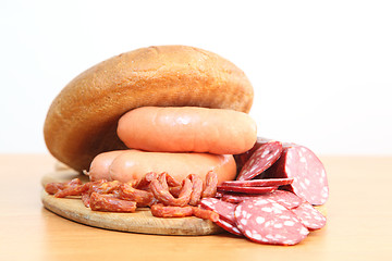 Image showing assorted cold cuts 