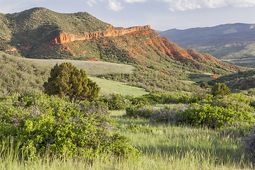 Image showing Colorado mountain ranch