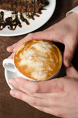 Image showing Cappuccino