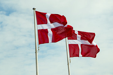 Image showing Danish flag