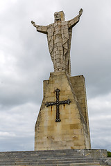 Image showing Christ on the Mount Naranco, Oviedo