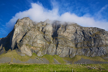 Image showing Rocky cliffs