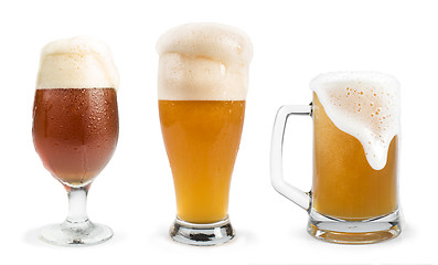 Image showing Mug filled with beer