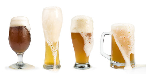 Image showing Mug filled with beer