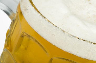 Image showing Mug filled with beer