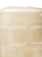 Image showing Mug beer close up background