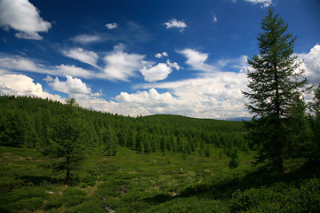 Image showing West Sayan Mountains