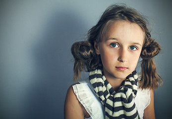 Image showing Image of young stylish girl