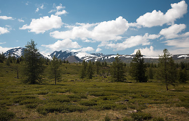 Image showing West Sayan Mountains