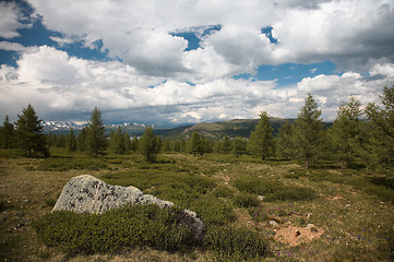 Image showing West Sayan Mountains