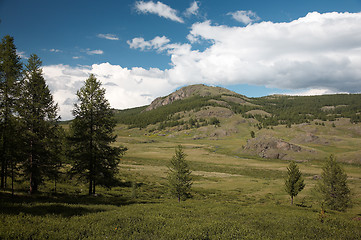 Image showing West Sayan Mountains