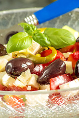 Image showing greek salad