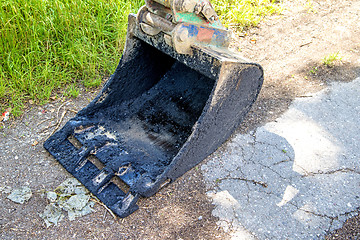 Image showing dredger bucket