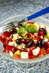 Image showing greek salad