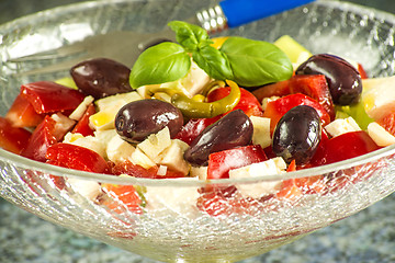 Image showing greek salad