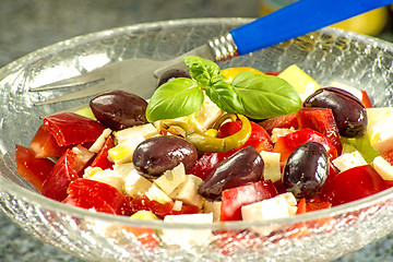 Image showing greek salad