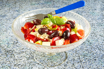 Image showing greek salad