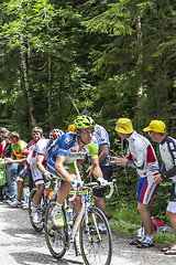 Image showing The Cyclist Kristijan Koren